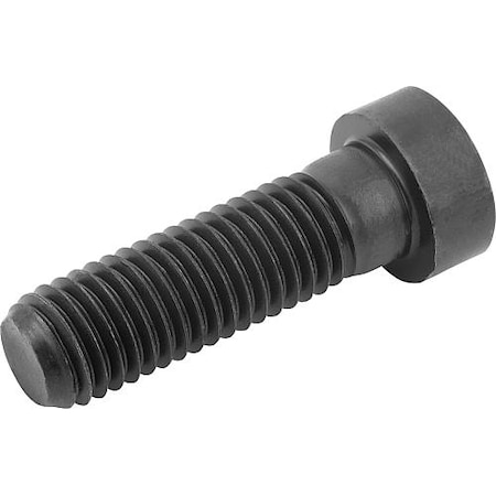 M12 Socket Head Cap Screw, Black Oxide Steel, 20 Mm Length